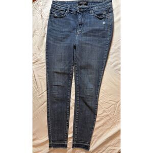 Iconic Judy Blue Distressed Skinny jeans 13/31